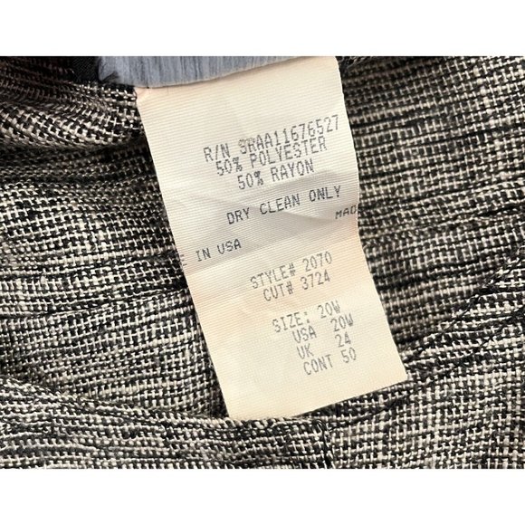 VINTAGE BOHO COTTAGE CORE RUSTIC CHEZ CALIFORNIA MIDI BUTTON DRESS SIZE 20W - Picture 7 of 7